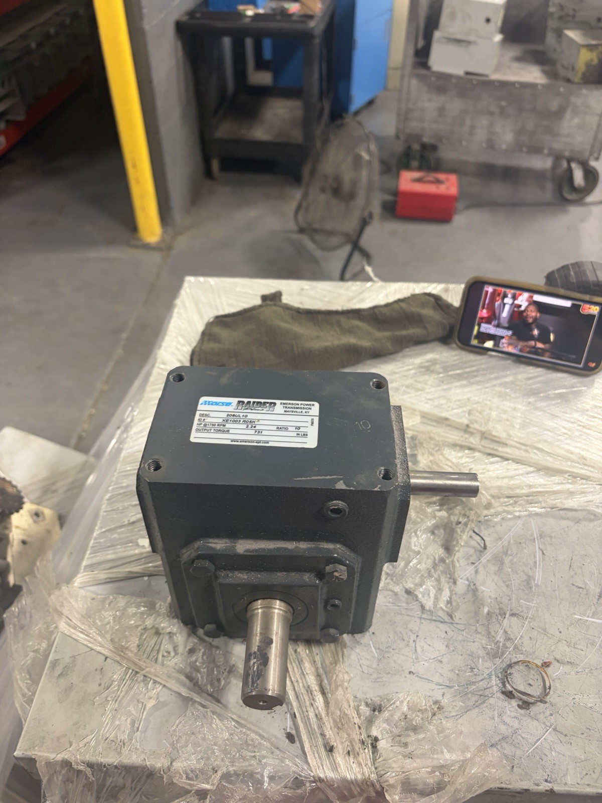 NEW NO BOX Morse Raider Plus 206UL10 Worm Gearbox 10:1 Reducer 2.24Hp 175rpm LH NEW NO BOX Morse Raider Plus 206UL10 Worm Gearbox 10:1 Reducer 2.24Hp 175rpm LH