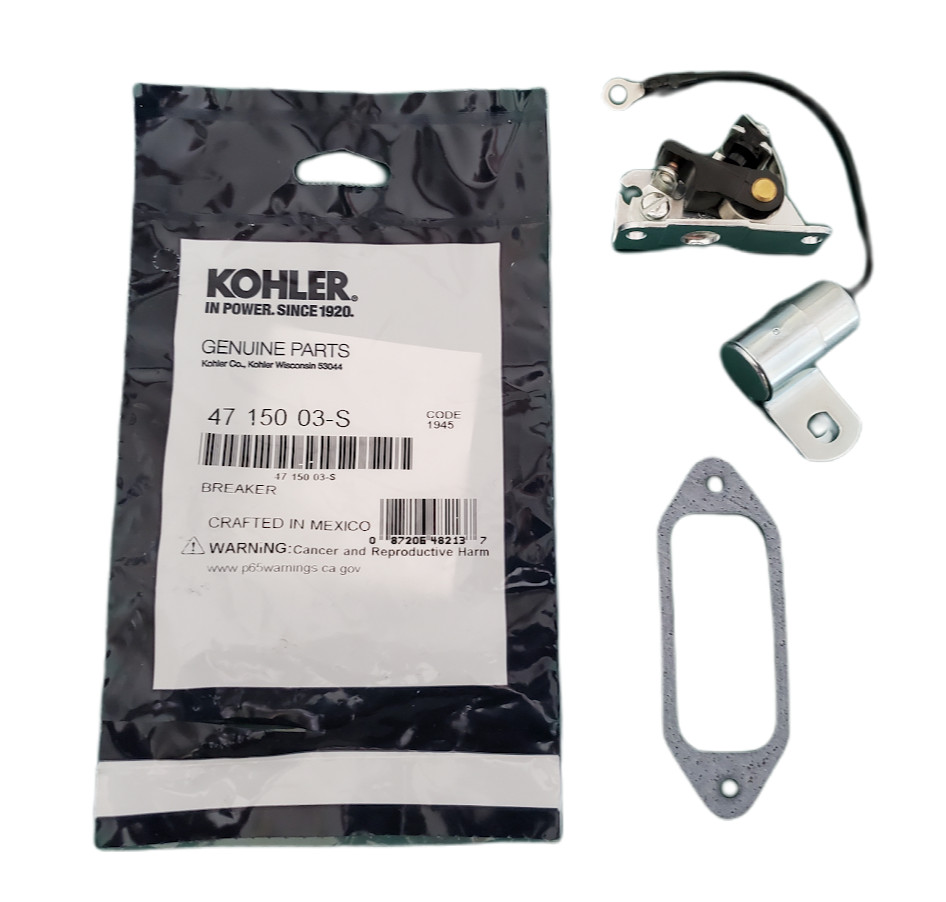 OEM Points + Condenser Set for Kohler K-Series K91, K141, K161, K181, K241, K301