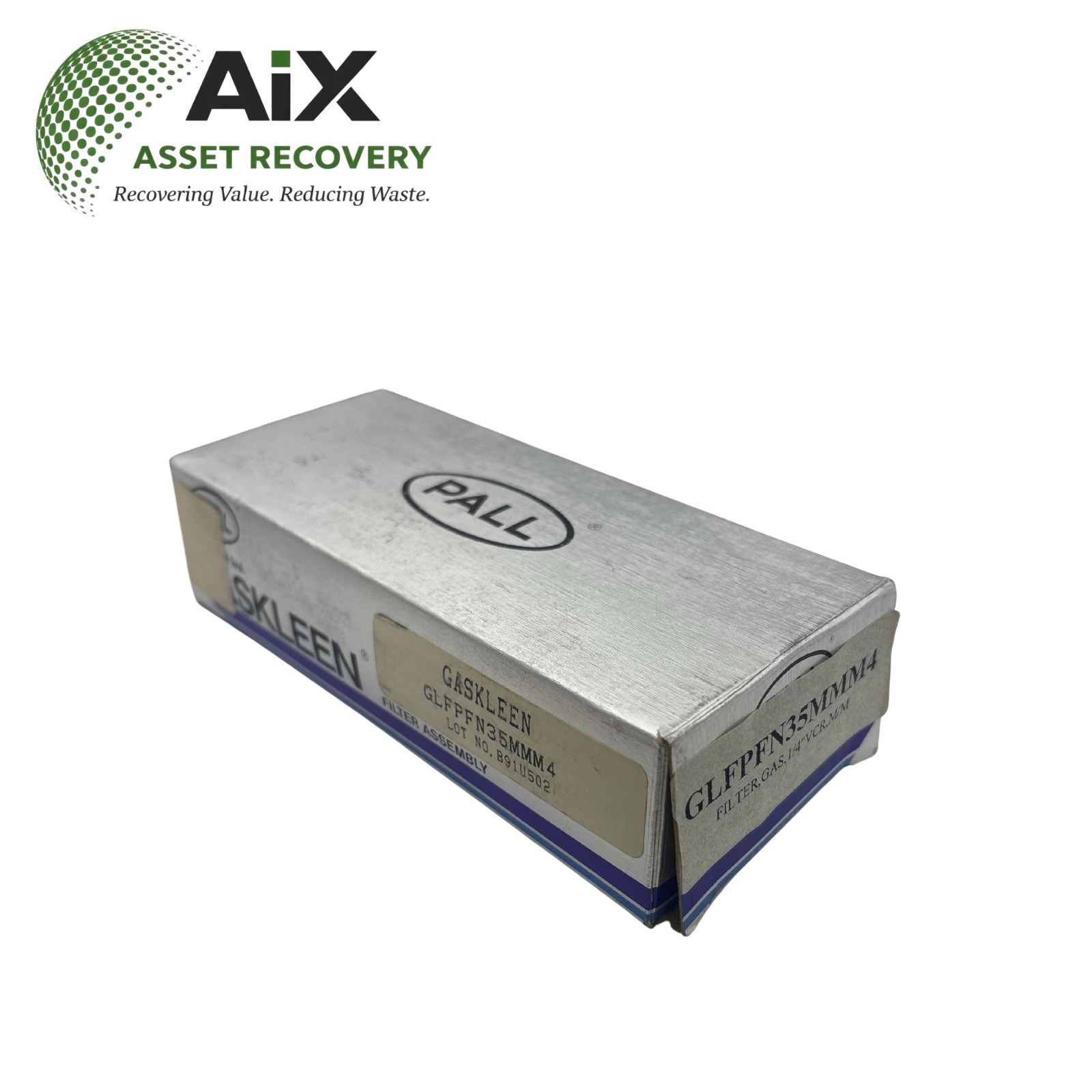 PALL GASKLEEN high purity filter assembly GLFPFN35MMM4 1/4\