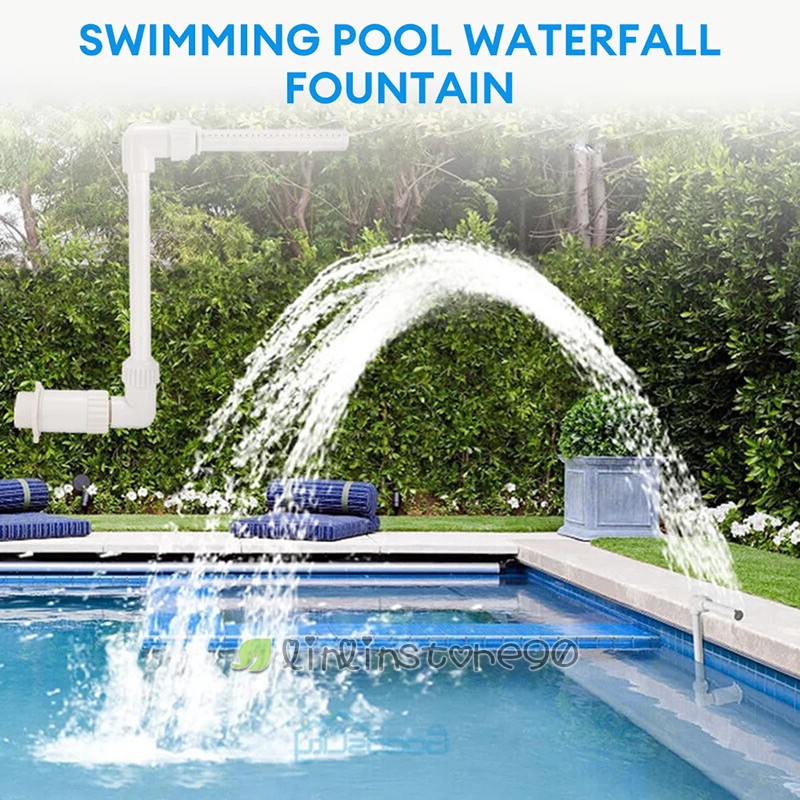 Adjust Pool Fountain Spray Pool Waterfall,Swimming Pool Fountain,Above/Inground