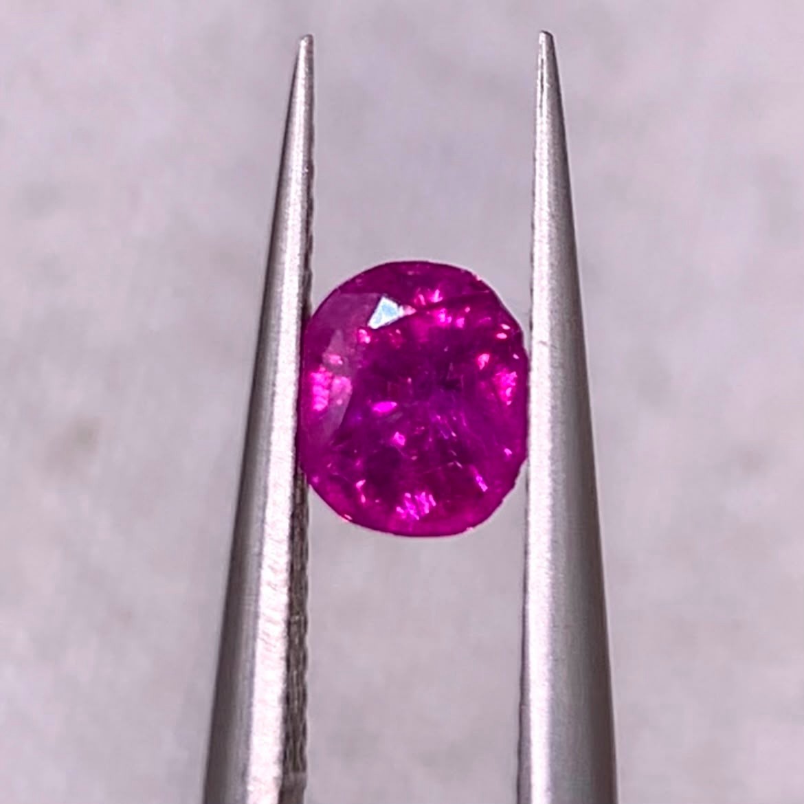 0.78Ct Natural Unheated Rare Exquisite Pinkish Red Ruby From Afghanistan