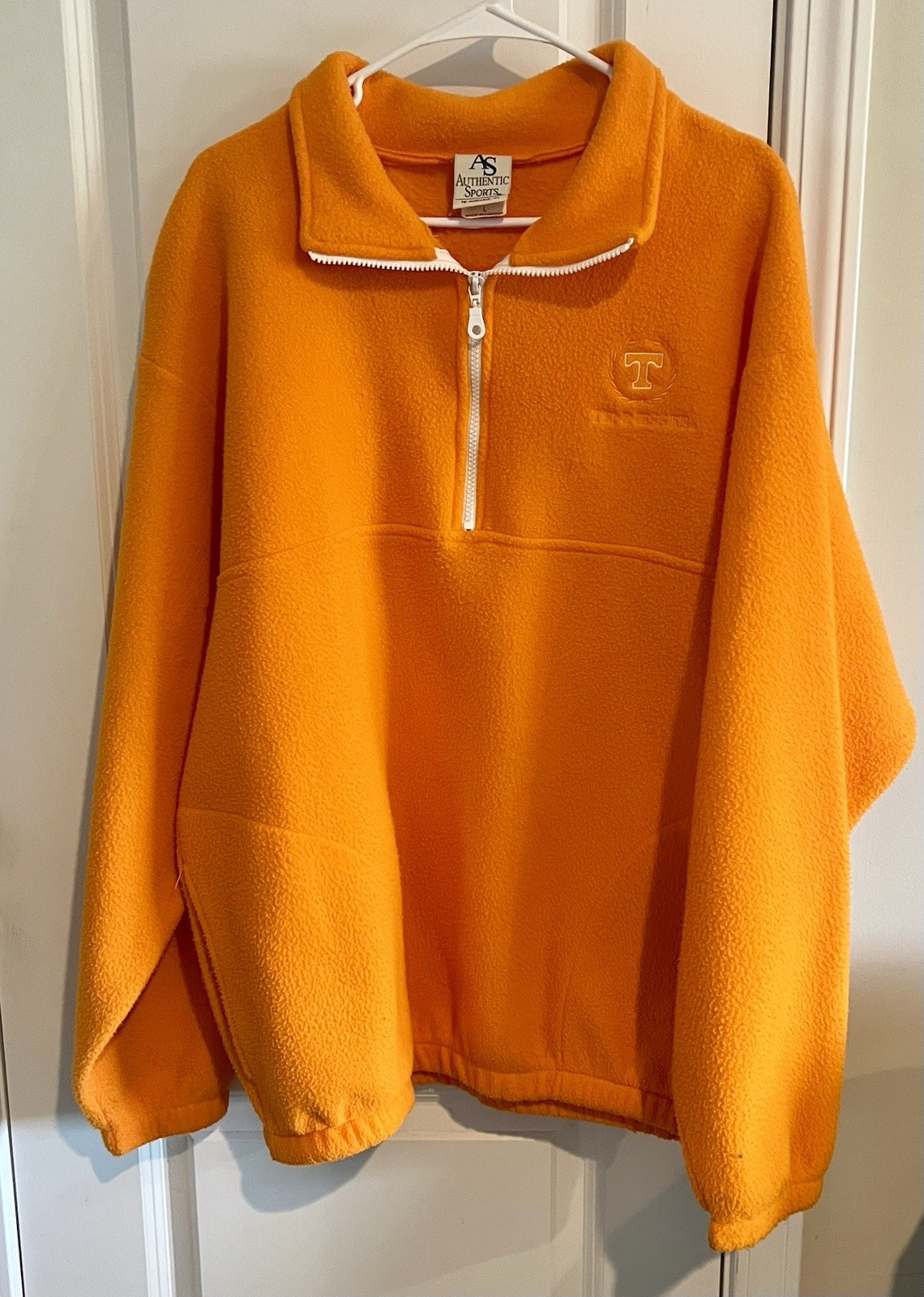 Vintage Tennessee Vols Orange NCAA College Football 1/4 Zip Pullover Jacket Vintage Tennessee Vols Orange NCAA College Football 1/4 Zip Pullover Jacket
