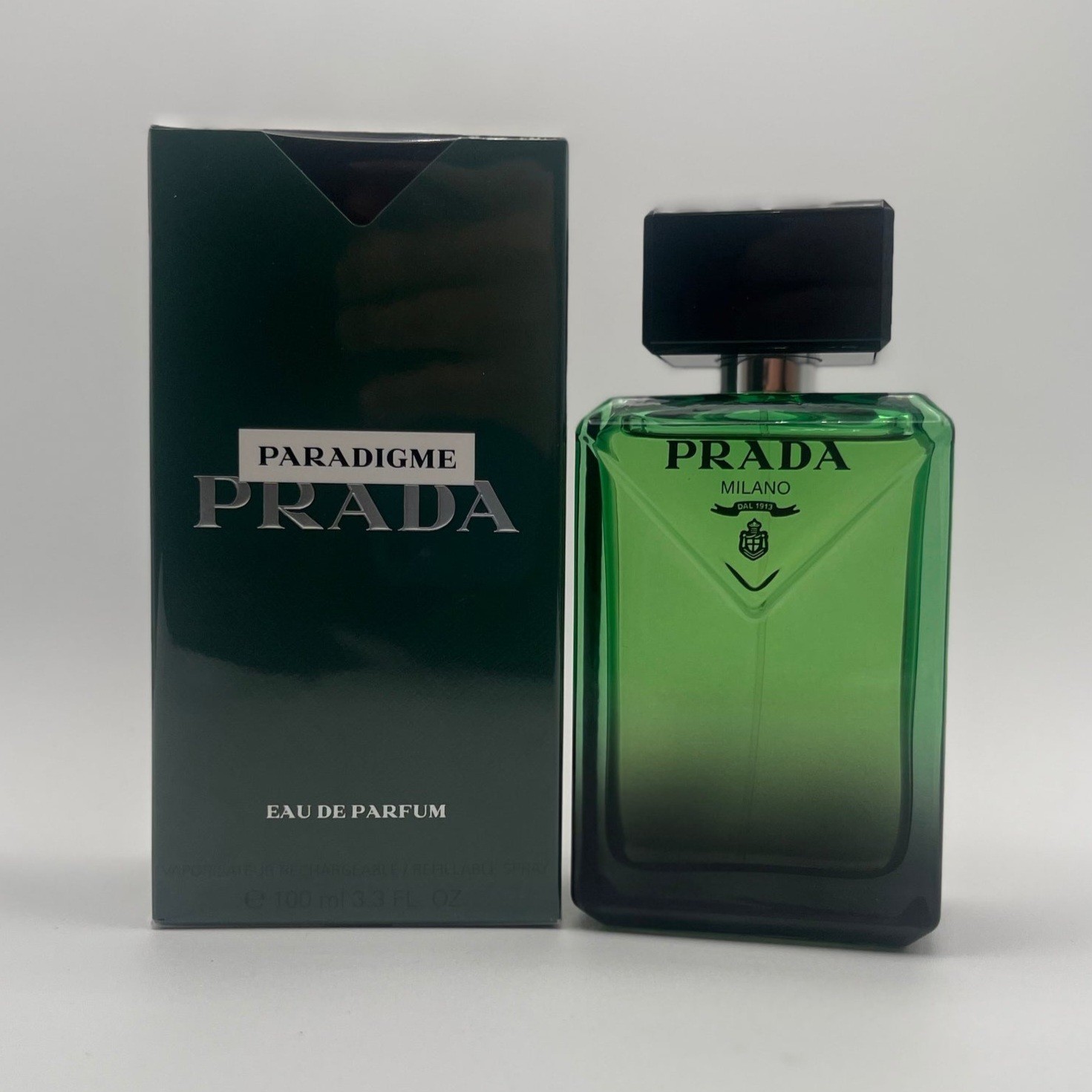 Prada Paradigme 3.3 Oz/ 100mL Eau de Parfum Men, Sealed And NIB Prada Paradigme 3.3 Oz/ 100mL Eau de Parfum Men, Sealed And NIB