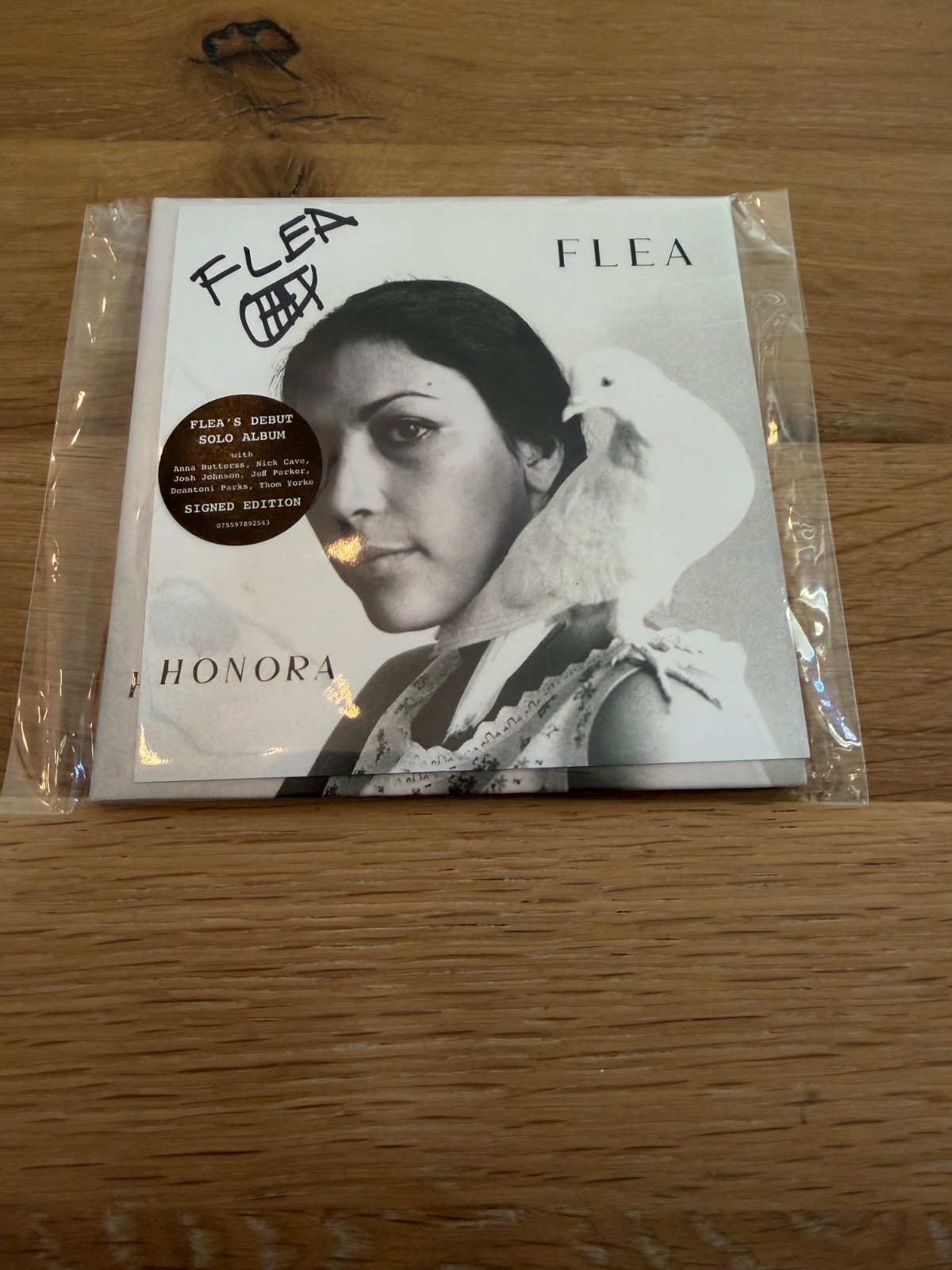 FLEA from Red Hot Chili Peppers Signed Autographed Honora CD FLEA from Red Hot Chili Peppers Signed Autographed Honora CD