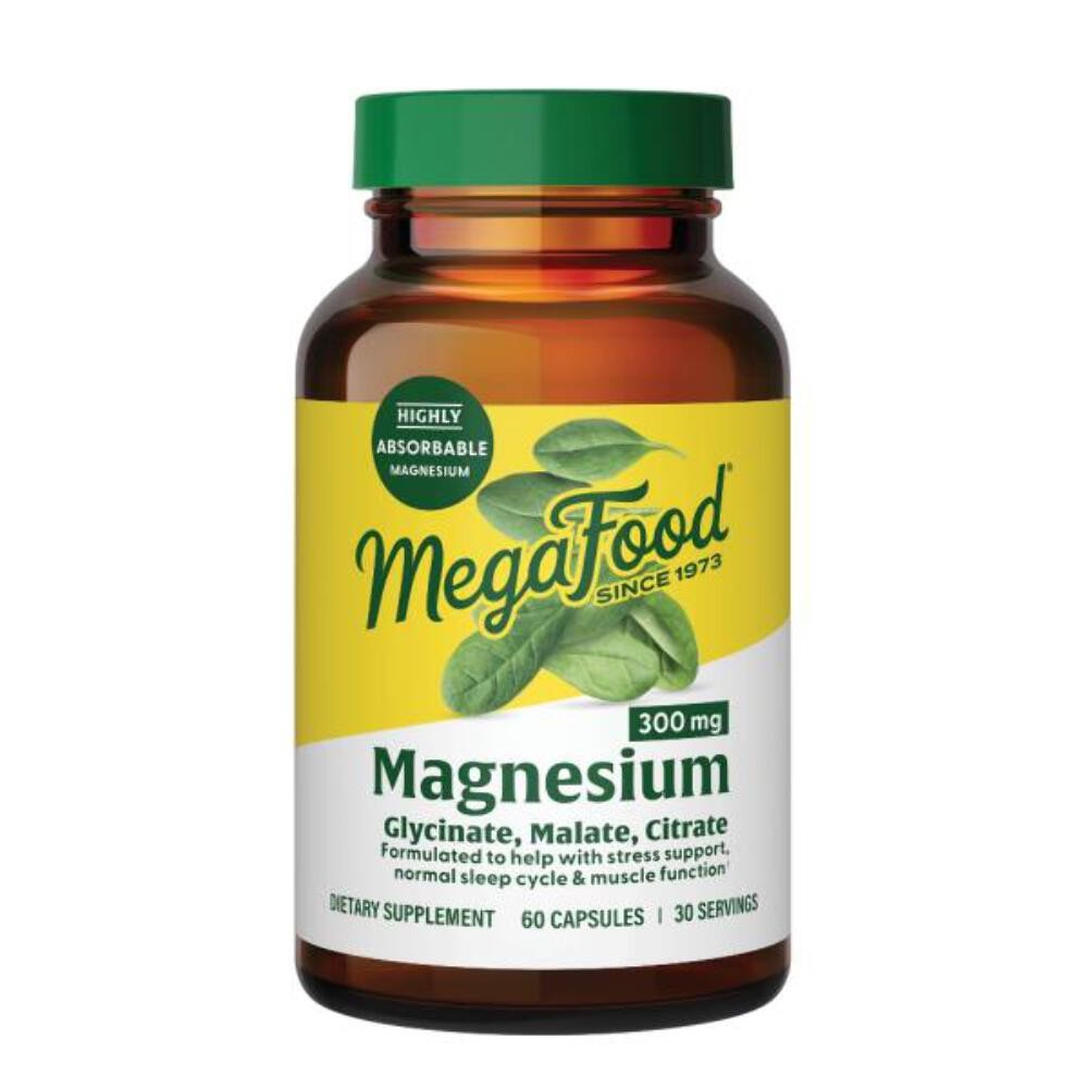 2/27 READ MegaFood Magnesium 300 mg - Highly Absorbable Blend of Magnesium Glyci