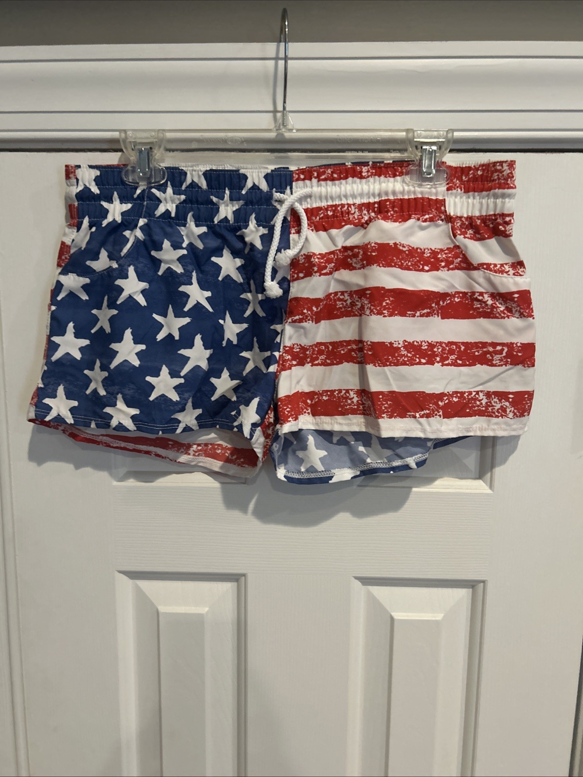 Venus Women’s American Flag Beach Board Shorts Size Medium NEW Patriotic Venus Women’s American Flag Beach Board Shorts Size Medium NEW Patriotic