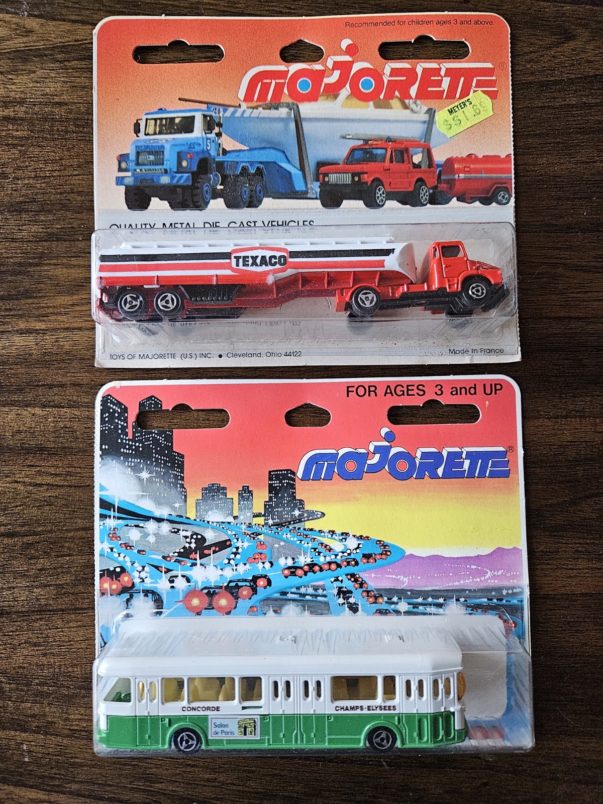 Two 1980s Majorette French Produced Diecast Vehicles (Nos. 310 and 364) - NEW