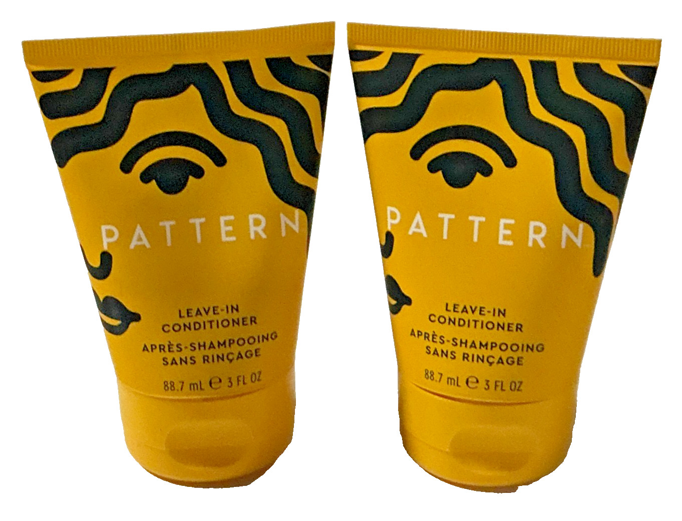 Lot of 2 Pattern Beauty Leave-In Conditioner 3oz Ea Sealed Curl Moisture Travel