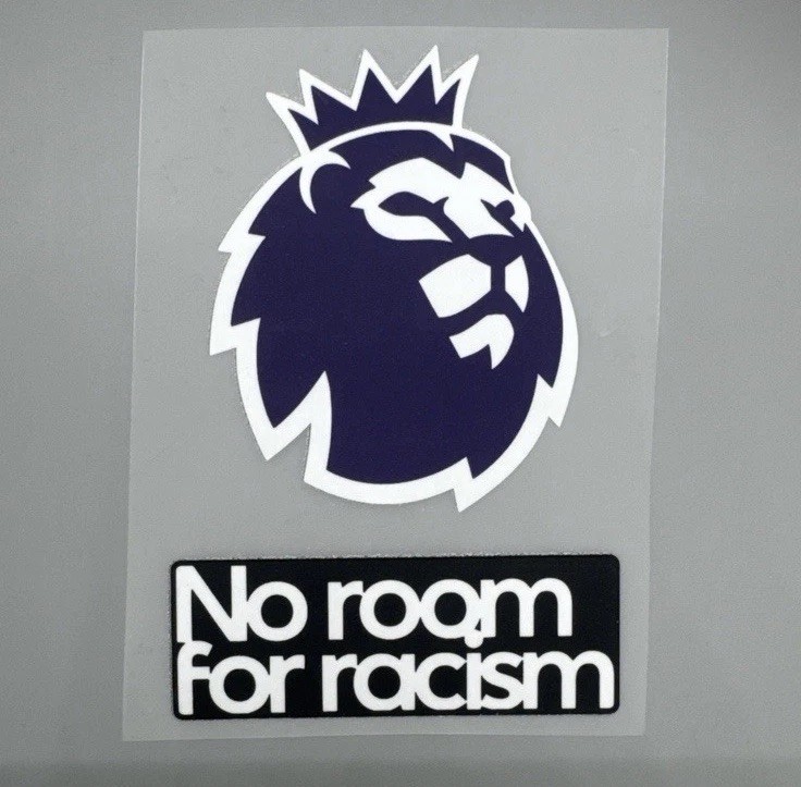 2024 2025 2026 2027 Premier League Player Issue Size Patch no room for Racism