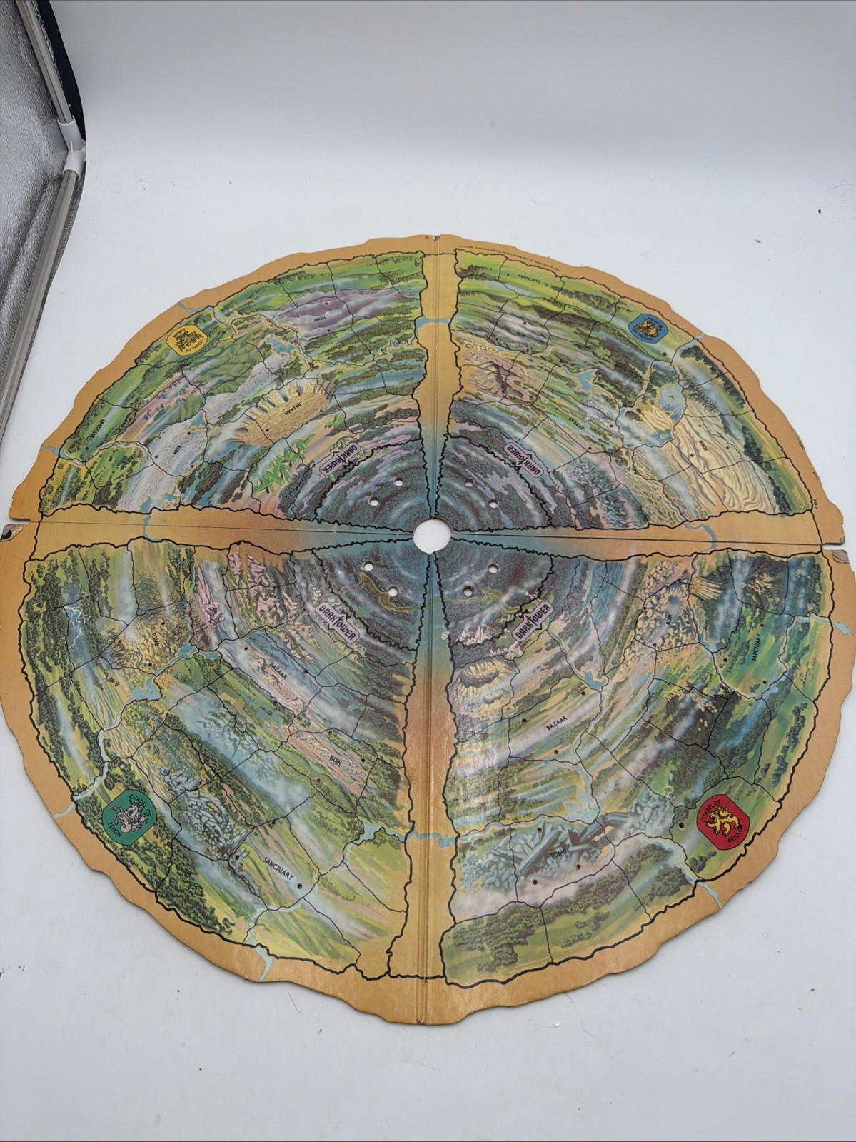 1981 Milton Bradley Dark Tower Play Board OEM Raplacement Board Game Parts 1981 Milton Bradley Dark Tower Play Board OEM Raplacement Board Game Parts