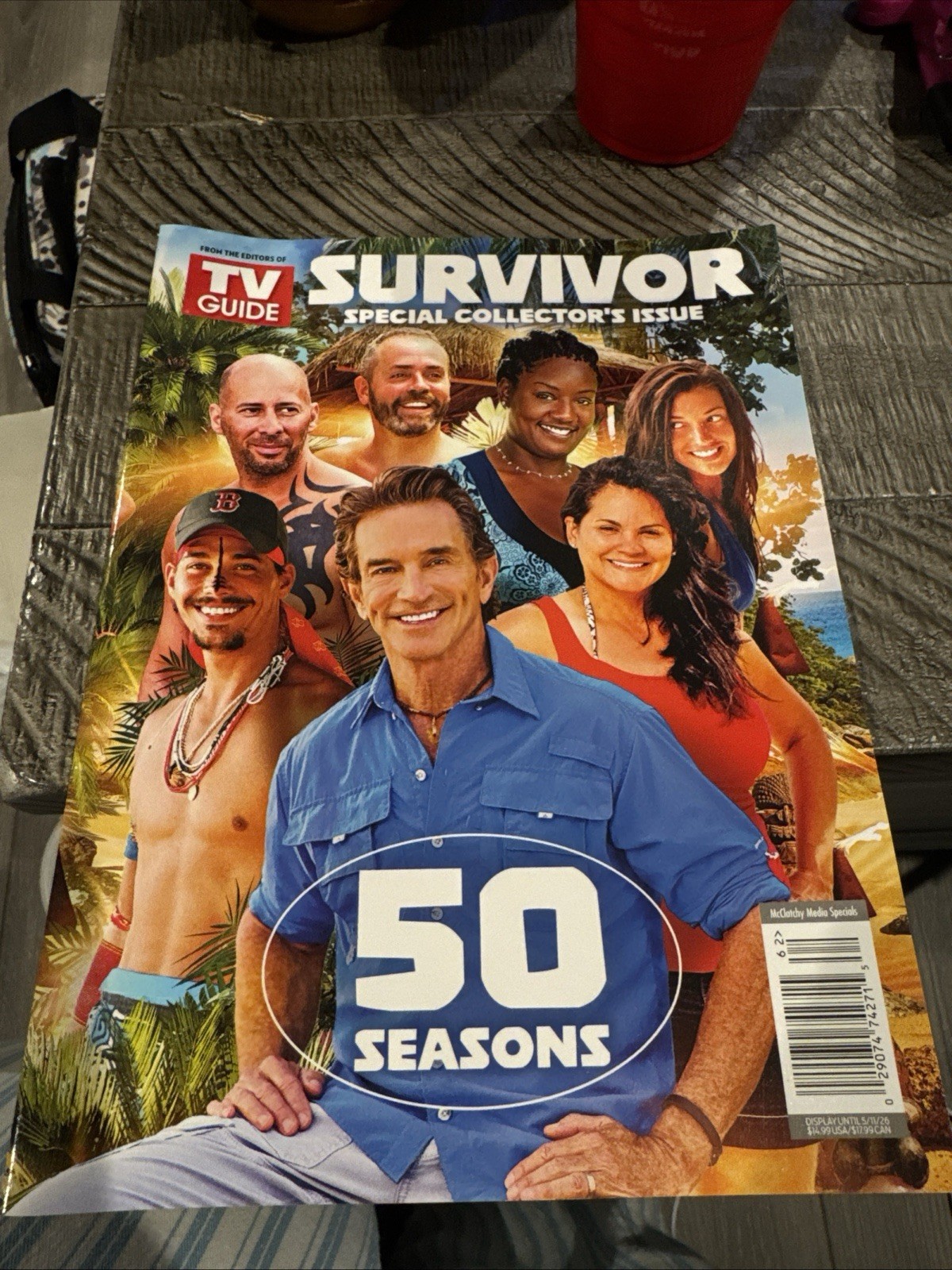 SURVIVOR SPECIAL COLLECTOR\'S ISSUE - TV GUIDE - 50 SEASONS magazine SURVIVOR SPECIAL COLLECTOR\'S ISSUE - TV GUIDE - 50 SEASONS magazine