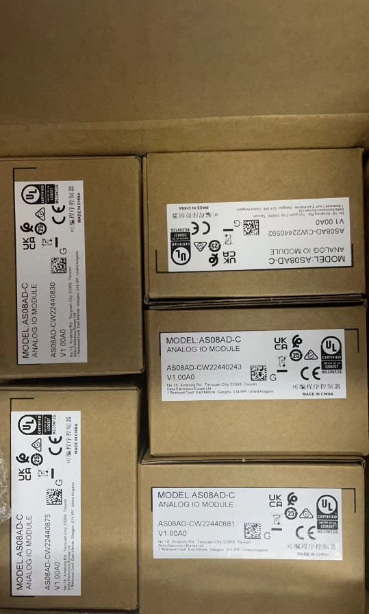 Delta AS08AD-C PLC Module 1PC #TTS