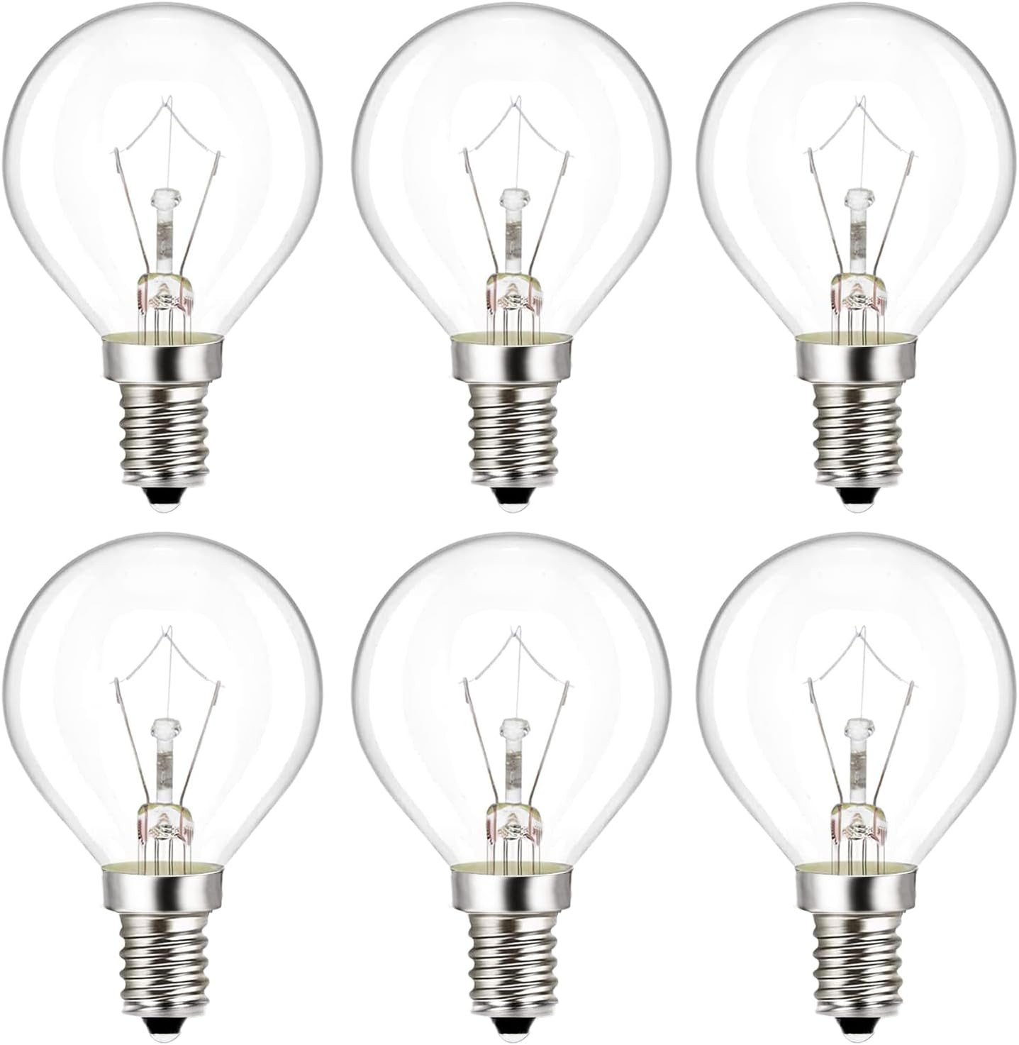 (6 Packs)Scentsy Light Bulbs for Warmer - 25 Watt Bulb for Full Size Wax Melt
