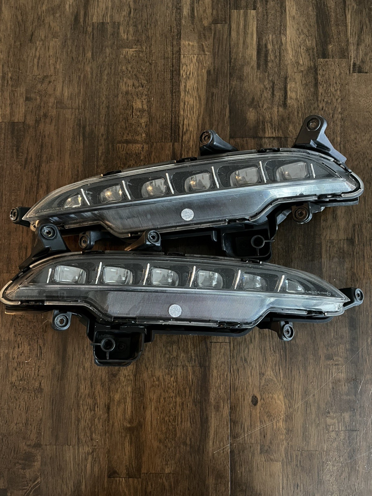 2015-2017 Hyundai Genesis G80 Sedan Fog Light Set Driver and Passenger Side DRL