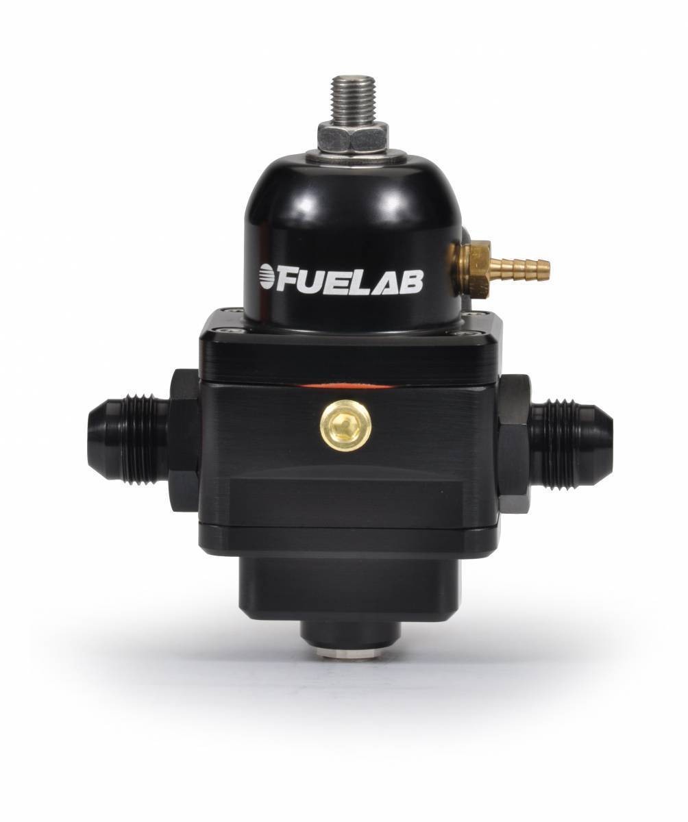 FUELAB 52902-1 Regulator Adjustable Electronic 1 -8 inlet 1 -8 Return Black