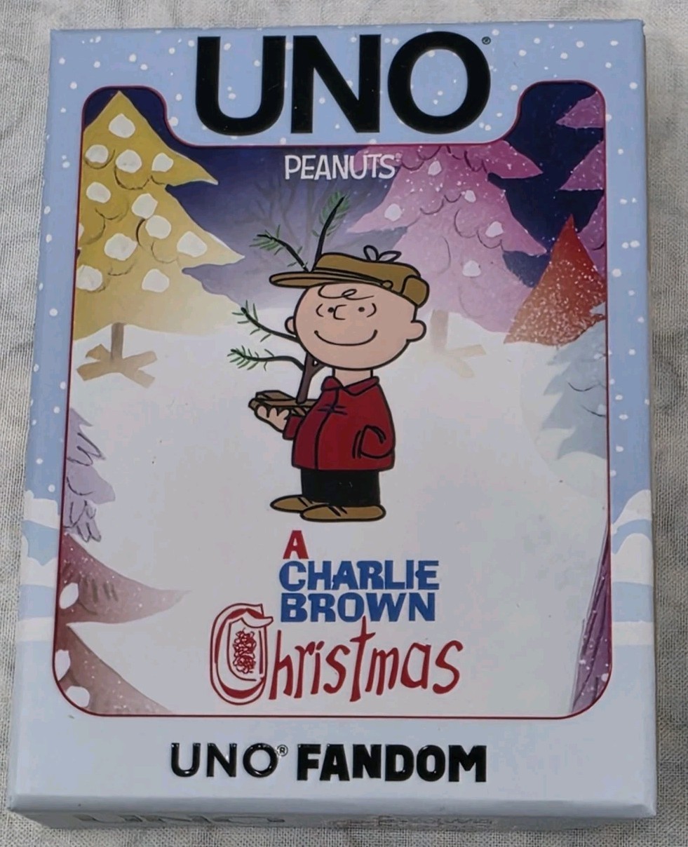 UNO Fandom A Charlie Brown Christmas - New / Sealed UNO Fandom A Charlie Brown Christmas - New / Sealed