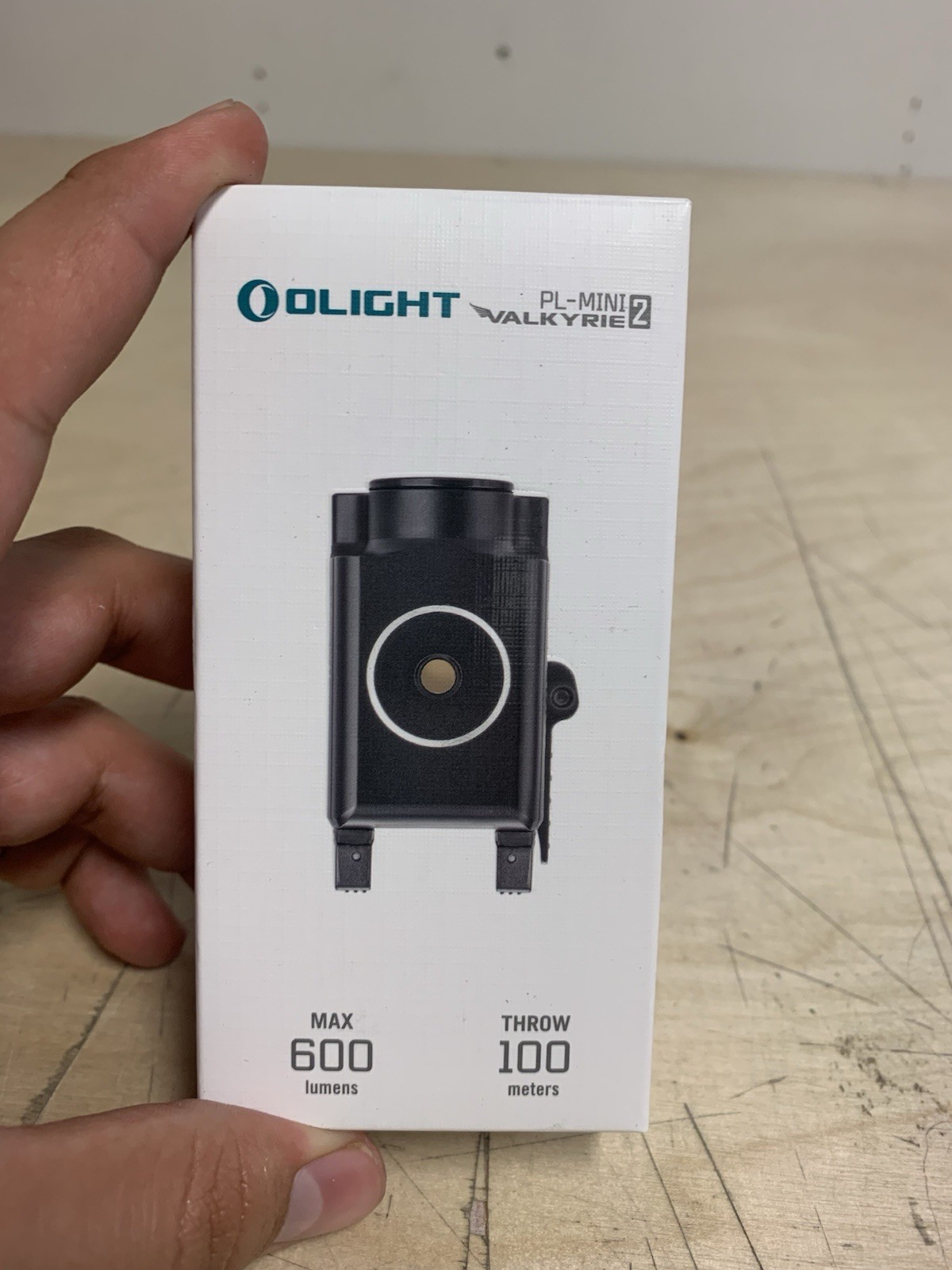 Olight PL-MINI 2 Black Rechargeable Weapon Light, 600 Lumens, Beam Distance 100M Olight PL-MINI 2 Black Rechargeable Weapon Light, 600 Lumens, Beam Distance 100M