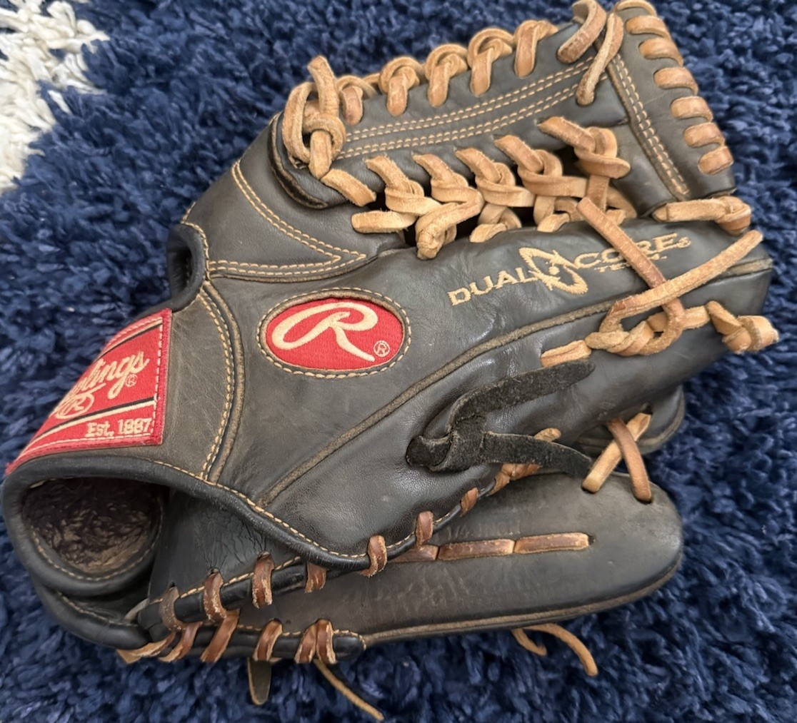 Rawlings Dual Core Heart Of The Hide - PRO112PT Exclusive Trap-Eze Black Leather