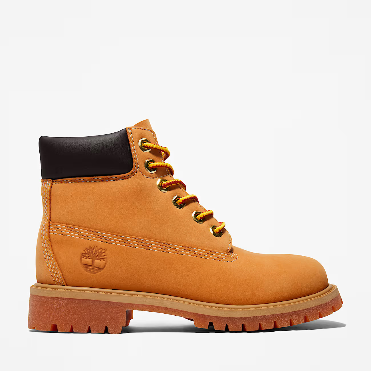 Timberland Youth Premium 6-Inch Waterproof Boots, Wheat