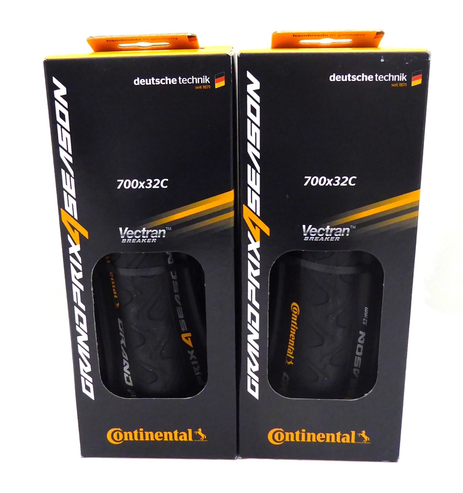 Continental Grand Prix 4-Season - 700 x 32, Clincher, Folding, PAIR
