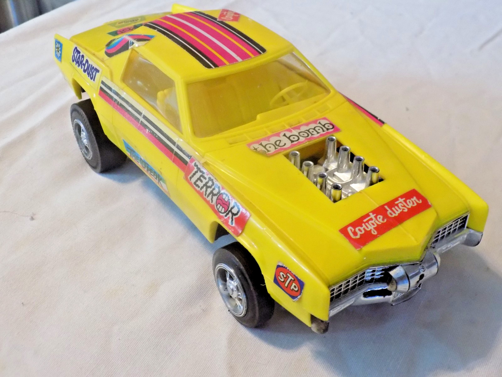 Vtg  Cadillac Eldorado Processed Plastics Toy Hot Rod