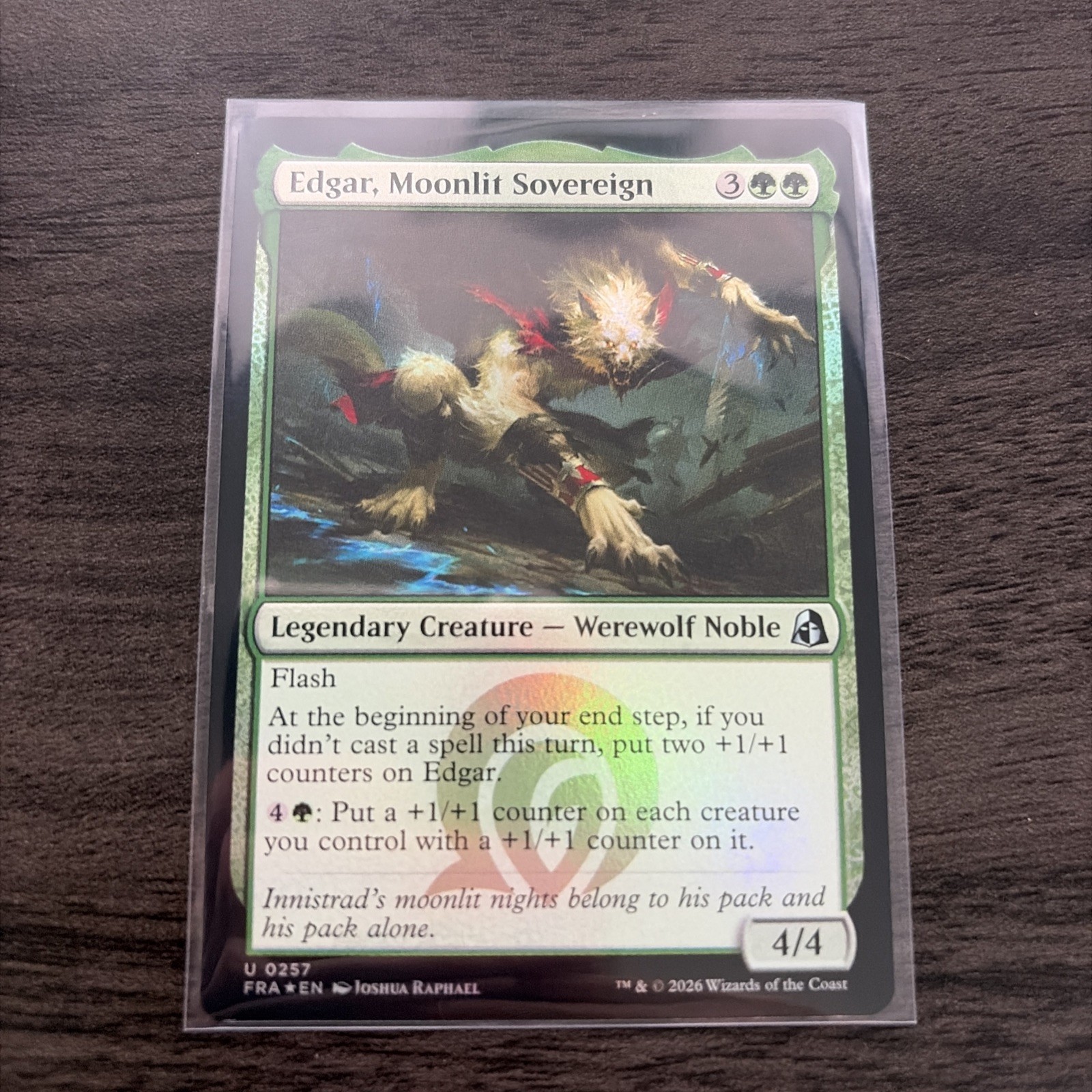 Edgar, Moonlit Sovereign Reality Fracture Foil