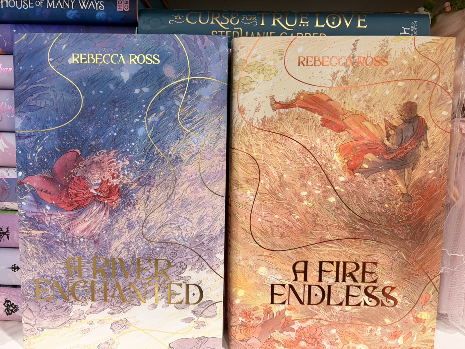 SIGNED Elements of Cadence 1 & 2 Rebecca Ross River Enchanted ILLUMICRATE damage SIGNED Elements of Cadence 1 & 2 Rebecca Ross River Enchanted ILLUMICRATE damage