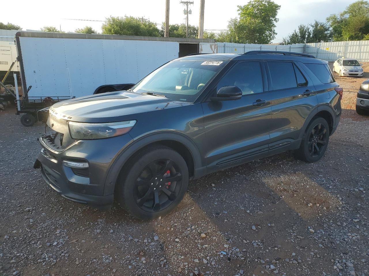 Used Front Center Infotainment Display fits: 2020 Ford Explorer front display ce