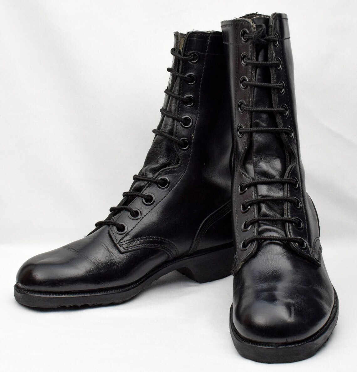 NEW US MILITARY RO-SEARCH BLACK POLISHED LEATHER COMBAT BOOTS ALL SIZES