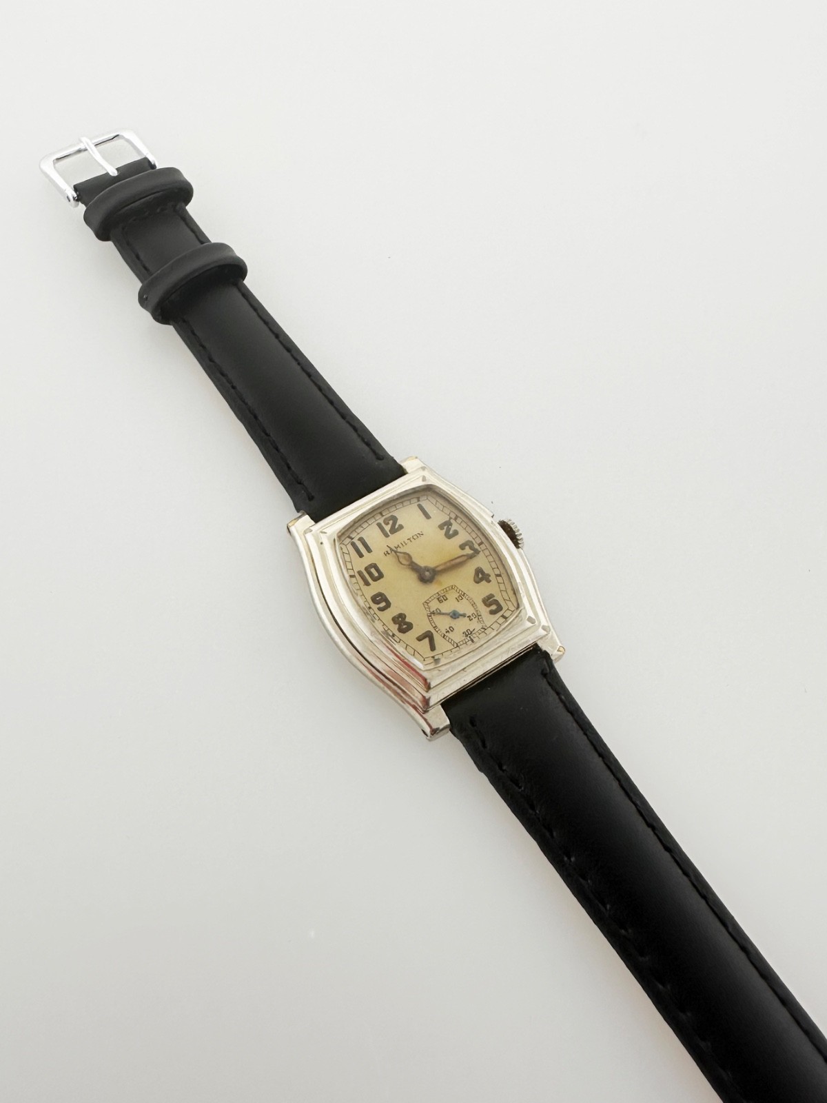 Vintage Hamilton Whitney Model Watch from the 1930s.