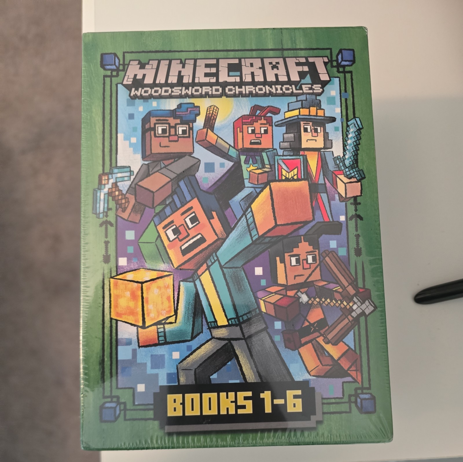 Minecraft Woodsword Chronicles: The Complete Series: Books 1-6 - SEALED Minecraft Woodsword Chronicles: The Complete Series: Books 1-6 - SEALED