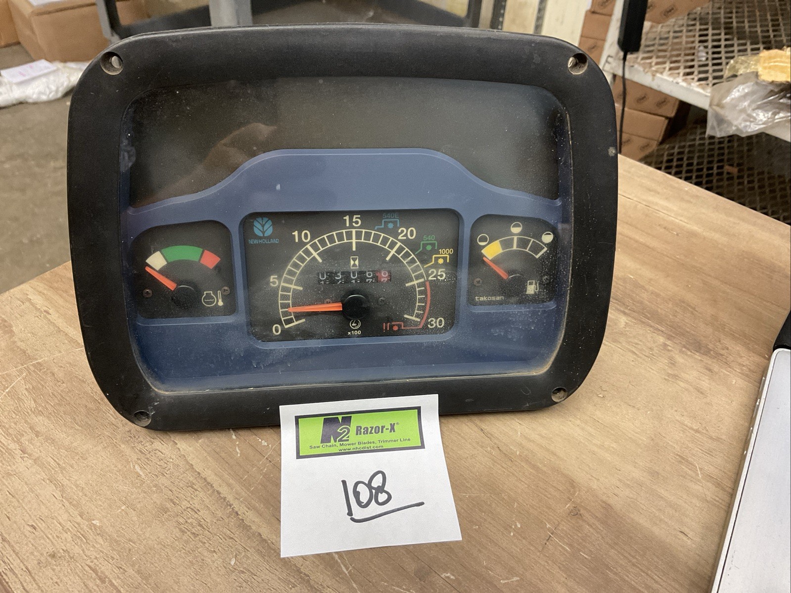 5096047 Instrument Cluster Control Dashboard Monitor 20-Pin Fits New Holland