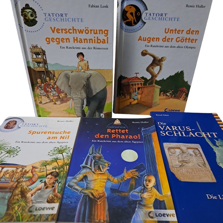GERMAN KIDS Mixed LOT of 5 Renee Holler Fabian Lenk History Homeschool Reading GERMAN KIDS Mixed LOT of 5 Renee Holler Fabian Lenk History Homeschool Reading