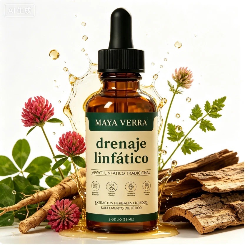 Mayaverra Lymphatic Drainage Drops, Natural Original, 2oz/59ml, US STOCK & NEW