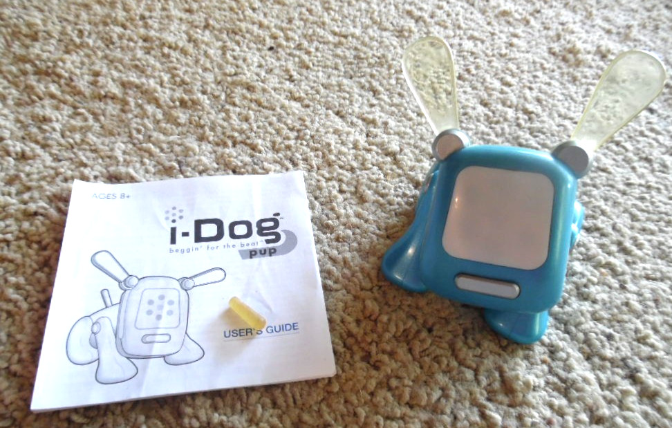 Hasbro Tiger i-Dog Pup - Blue, Electronic, Music Toy Robot 2006 With Manual Hasbro Tiger i-Dog Pup - Blue, Electronic, Music Toy Robot 2006 With Manual