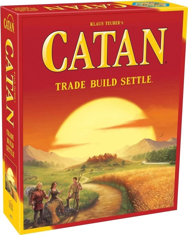 CATAN Board Game 5th Edition Strategy Game – Trade Build Settle- Family Game CATAN Board Game 5th Edition Strategy Game – Trade Build Settle- Family Game
