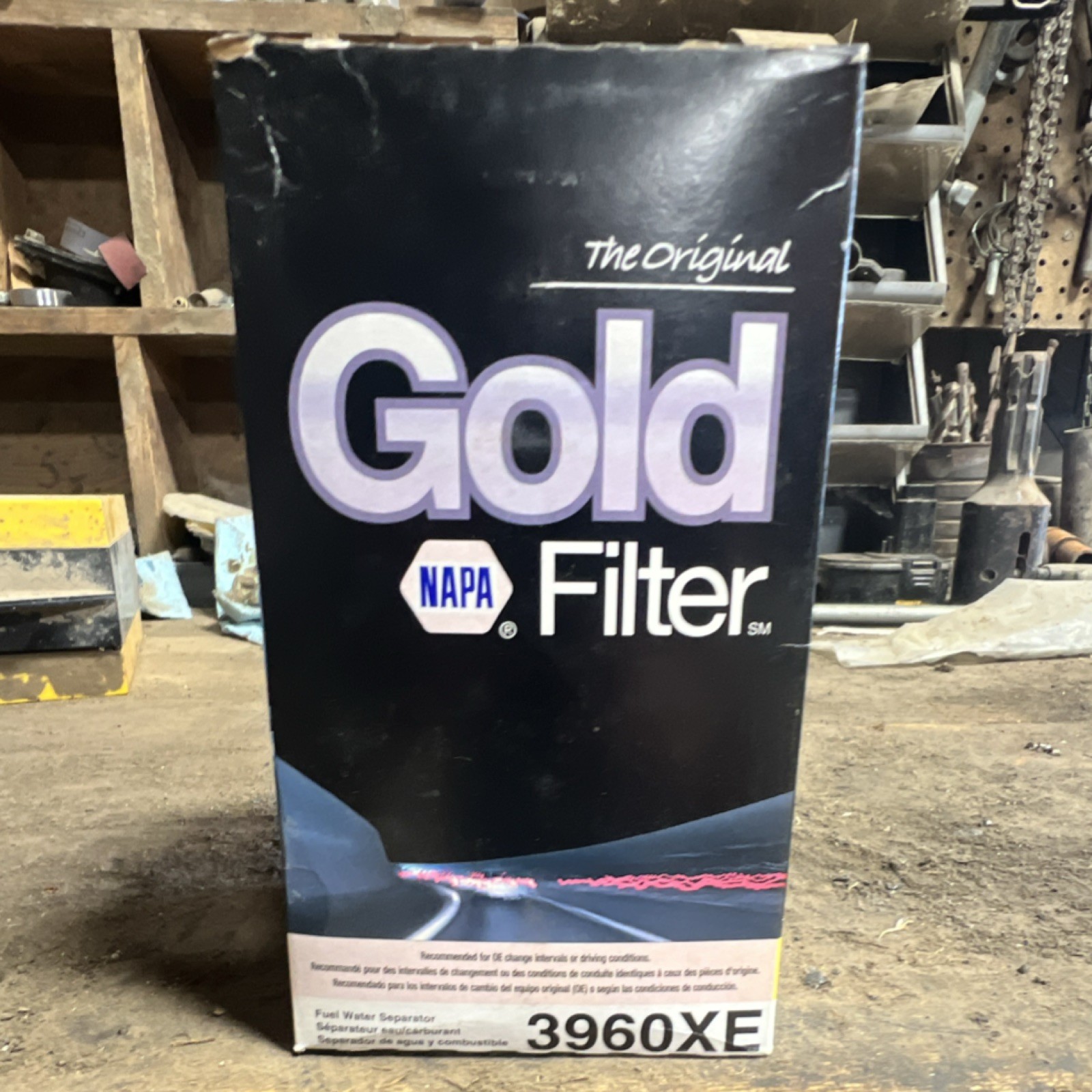 NAPA Gold 3960XE Fuel Water Separator New W/ Gasket O Ring Spin On