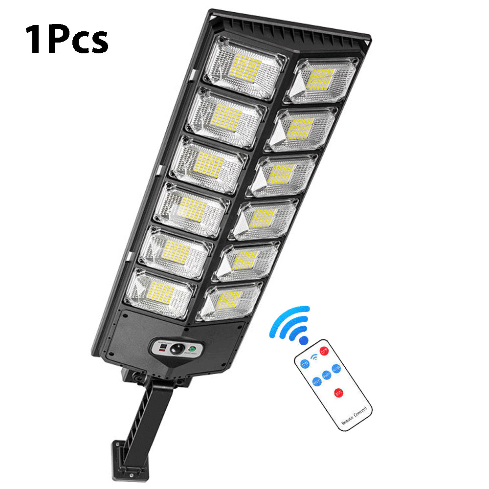 Commercial 1000000LM LED Outdoor Dusk to Dawn Solar Street Light Road Area Lamp