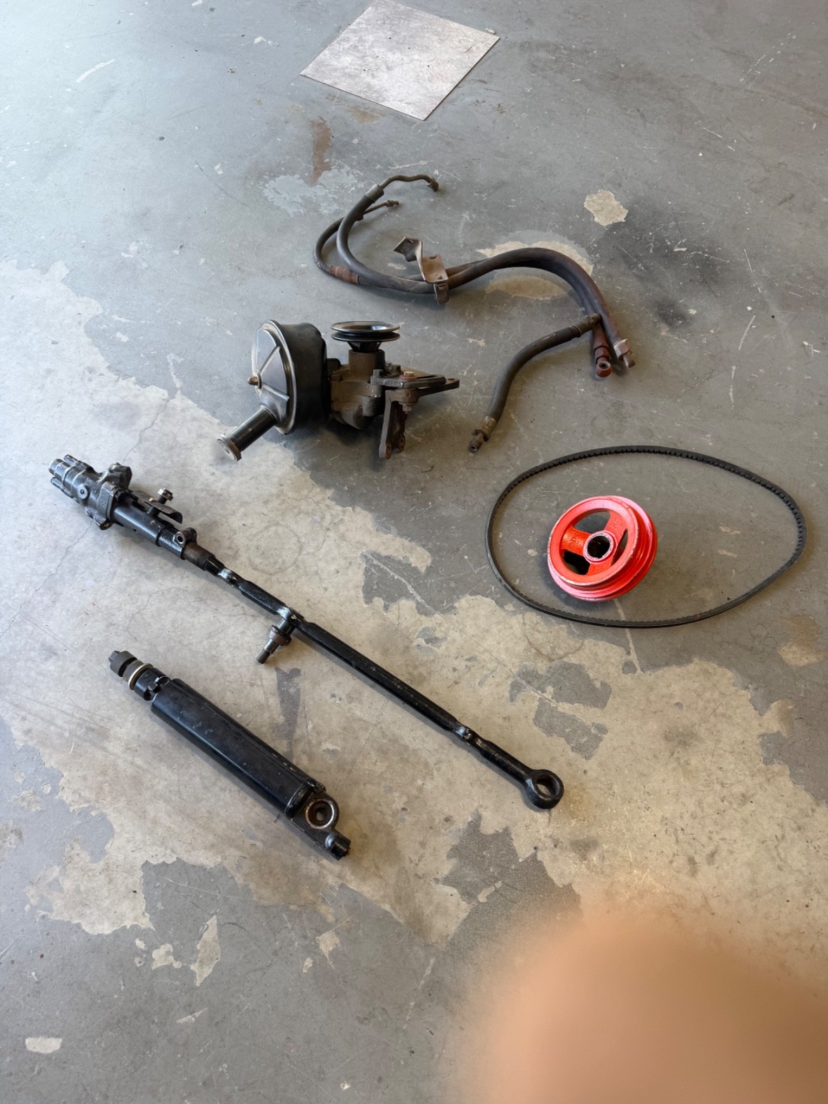 1953 Ford crestline Victoia power steering complete 239 Flathead