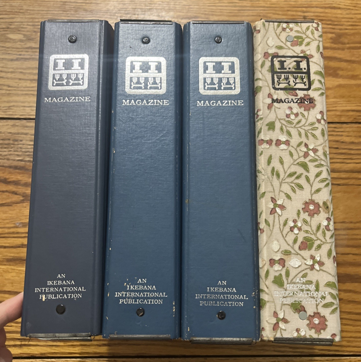 Ikebana International Publication, Ellen Gordon Alllen -4 Notebooks Full- *NICE Ikebana International Publication, Ellen Gordon Alllen -4 Notebooks Full- *NICE