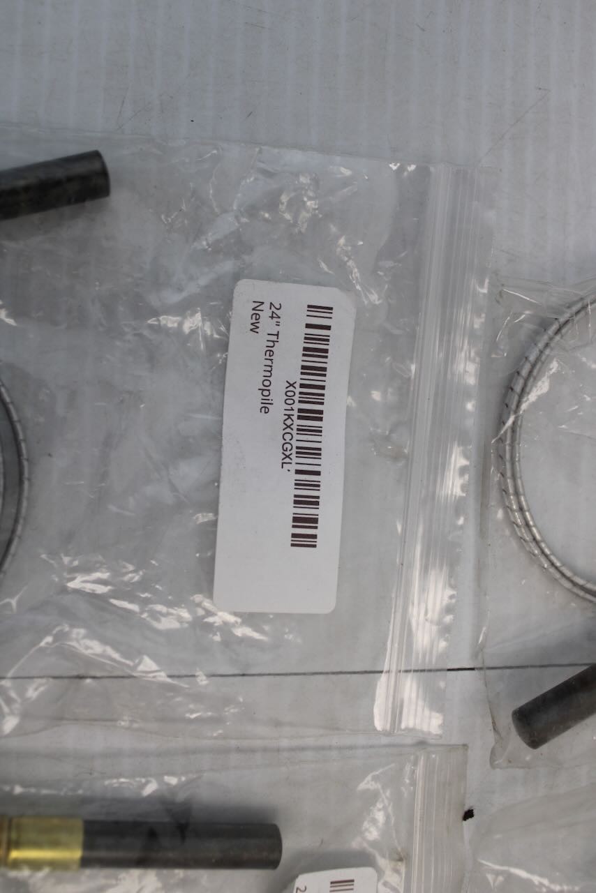 Qty 6 HVAC Gas Thermocouples Mixed Lengths New Old Stock Qty 6 HVAC Gas Thermocouples Mixed Lengths New Old Stock