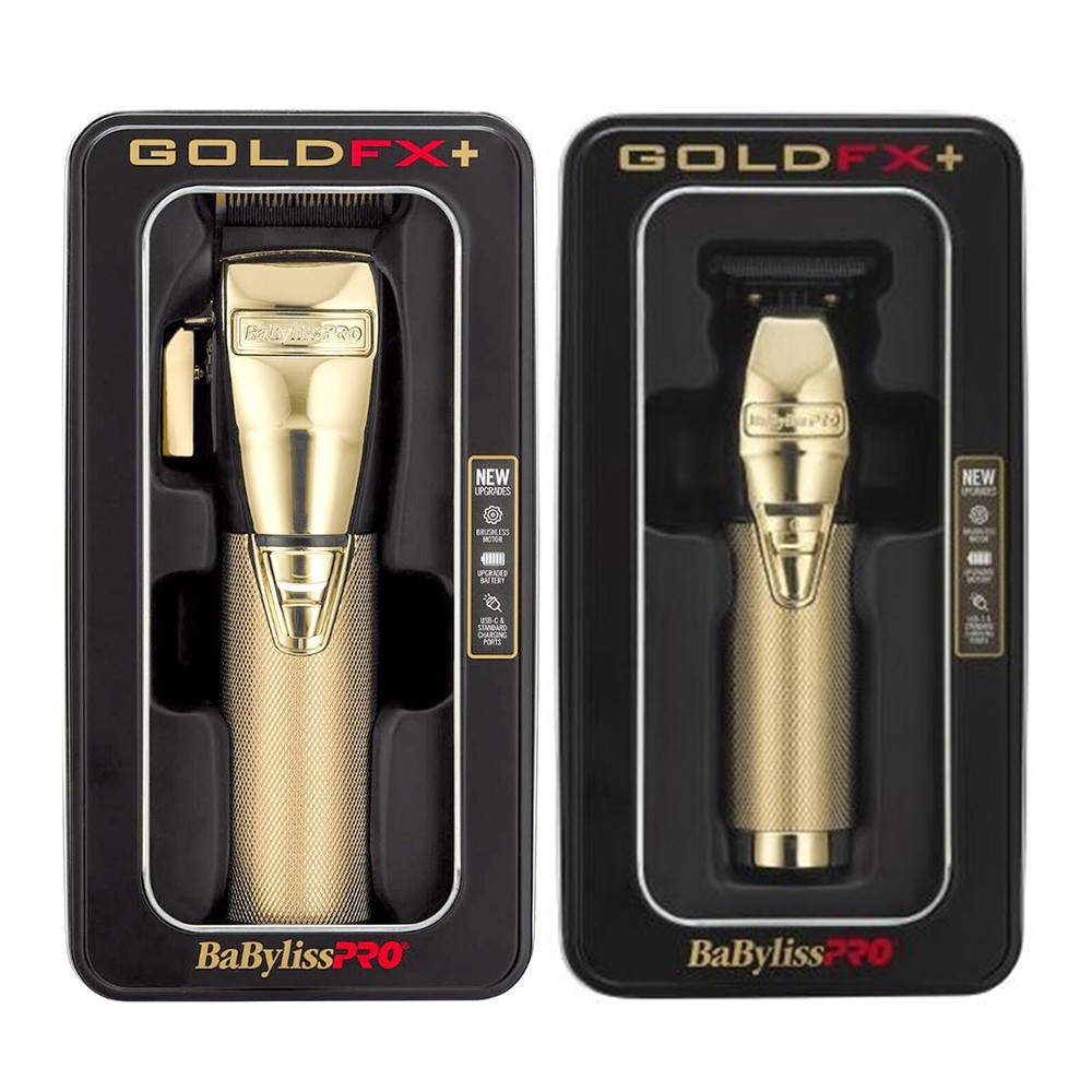FX870NG +FX787NG BaBylissPRO GoldFX+ All-Metal Lithium Cord/Cordless Clipper FX