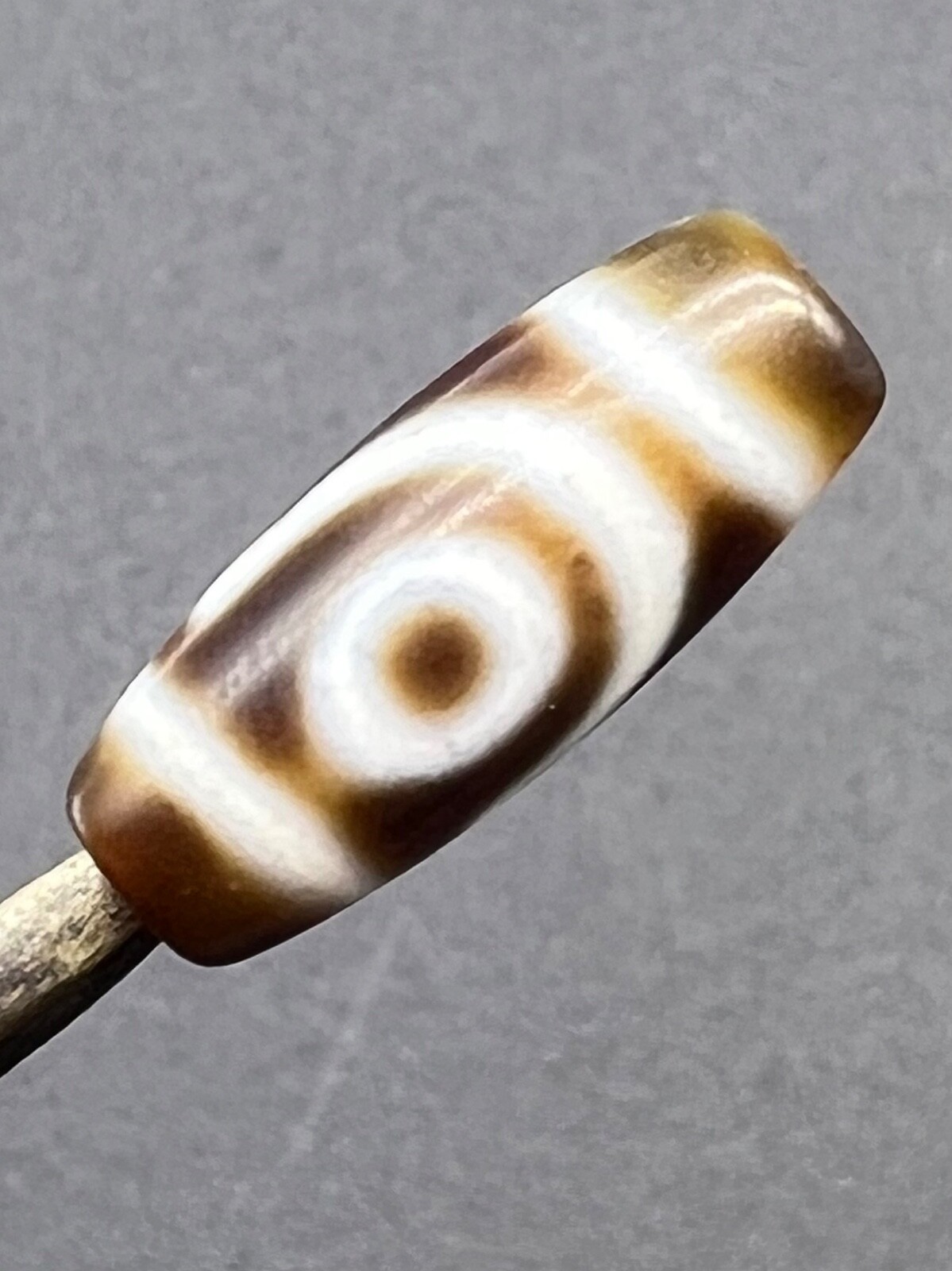 Rare Antique Old Himalayan Tibetan South East Asian Burmese One Eye Agate Dzi Be Rare Antique Old Himalayan Tibetan South East Asian Burmese One Eye Agate Dzi Be
