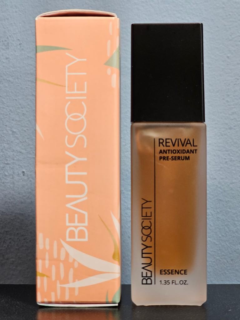 Beauty Society Revival Antioxidant Pre-Serum Essence 1.35 oz - New in Box