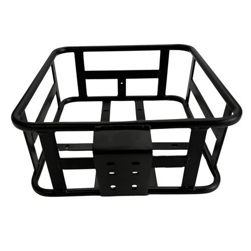 For Aipas Electric Bicycle Bike Front Basket Large Storage Basket Black