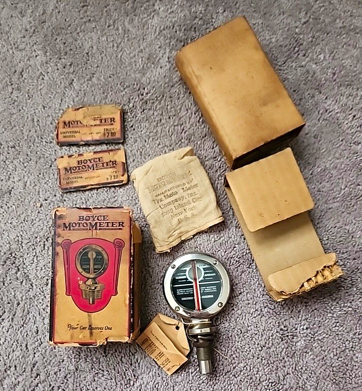 Boyce Moto Meter With Original Packaging