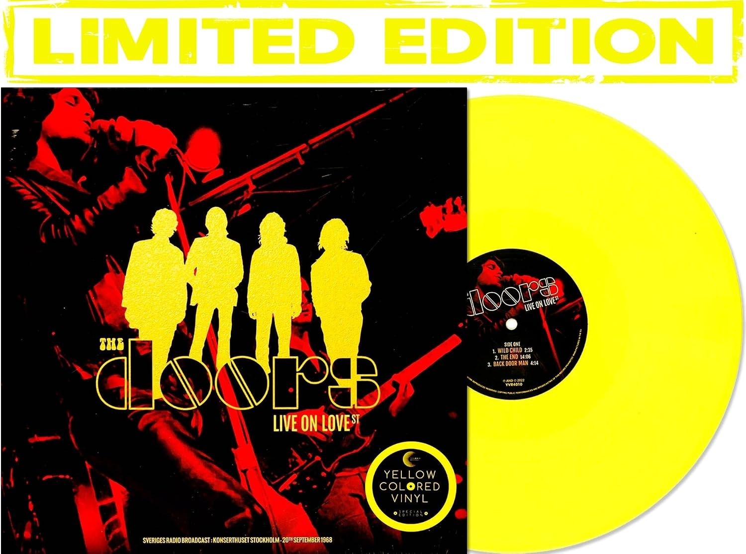 The Doors - Live On Love St LP 12 The Doors - Live On Love St LP 12