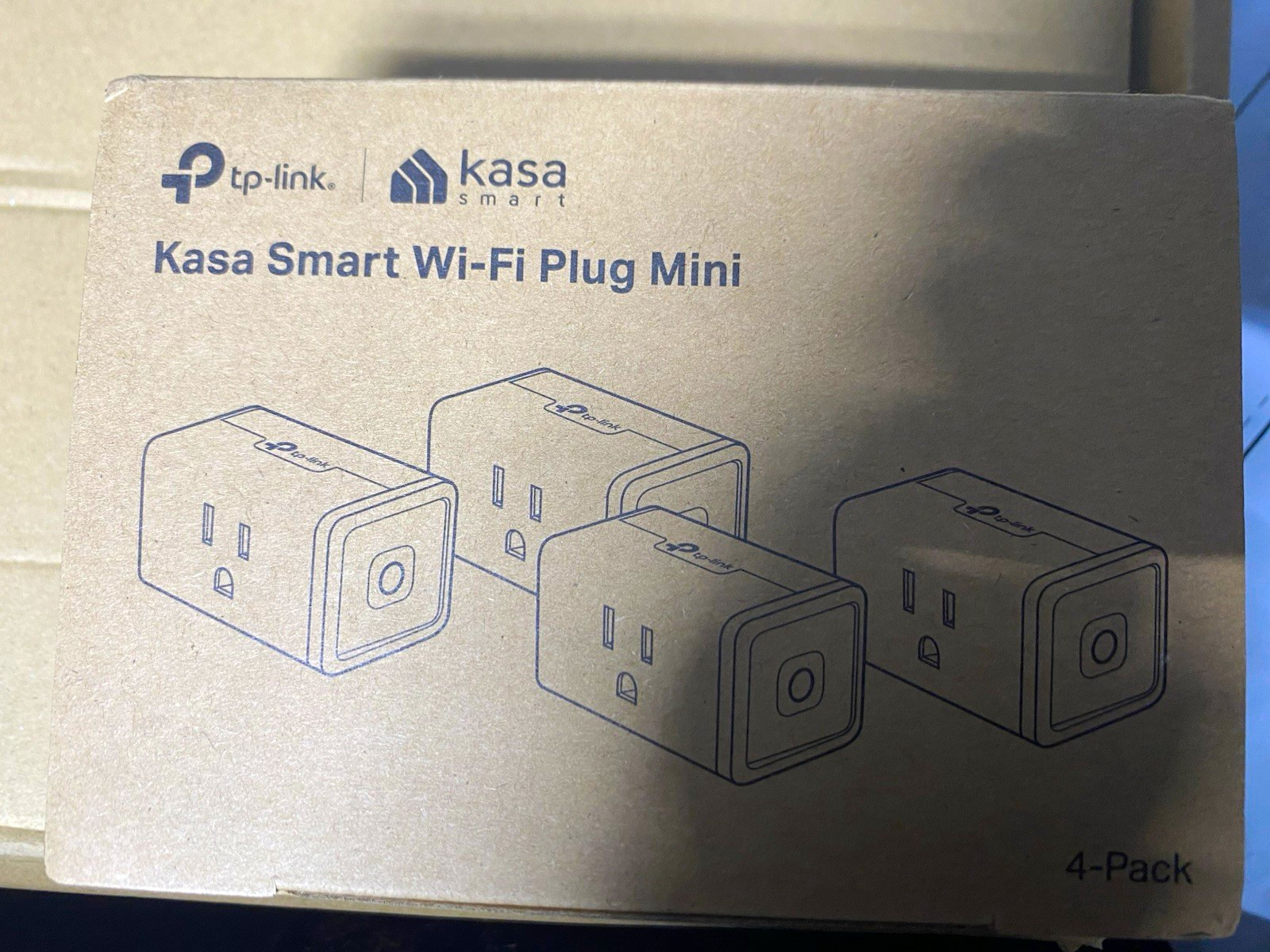 TP-LINK Kasa Smart Wi-Fi Plug Mini 4-Pack Smart Plug HS103P4(US)