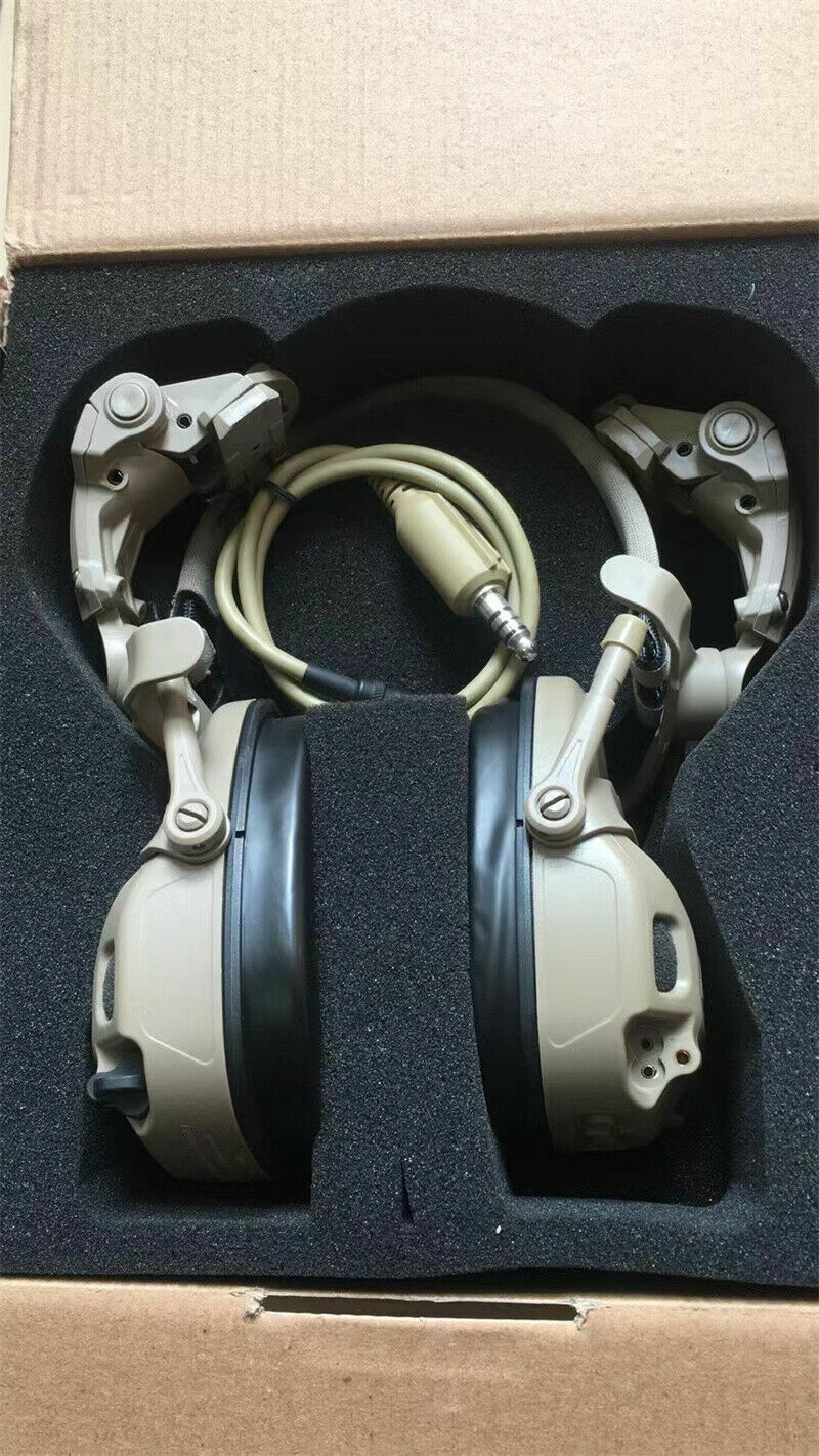 IN Stock FMA FCS AMP Tactical Communication Headset Noise Reduction V20/V60 PTT
