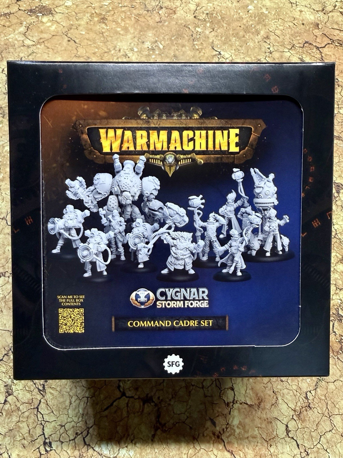 Warmachine Cygnar Storm Forge Command Cadre Set Steamforged Games SFG NIB Warmachine Cygnar Storm Forge Command Cadre Set Steamforged Games SFG NIB